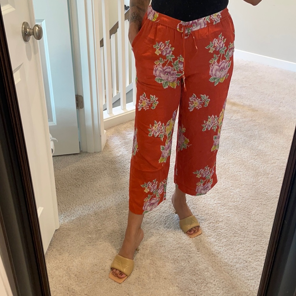 Silk wide leg Joie pants! - Picture 5 of 16